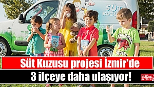 Süt Kuzusu projesi İzmir'de 3 ilçeye daha ulaşıyor