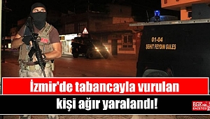 Tabancayla vurulan kişi ağır yaralandı