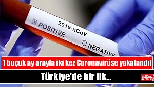 Türkiye'de bir ilk: 1 buçuk ay arayla iki kez Coronavirüse yakalandı