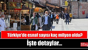 Türkiye'de esnaf sayısı kaç milyon oldu