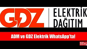 ADM ve GDZ Elektrik WhatsApp'ta