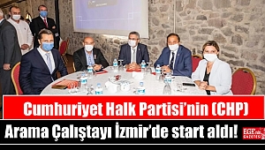 CHP'den İzmir’de 'çalıştay' zirvesi