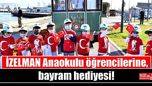İZELMAN Anaokulu öğrencilerine, bayram hediyesi