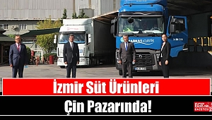 İzmir Süt Ürünleri Çin Pazarında