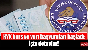 KYK burs ve yurt başvuruları başladı: İşte detaylar