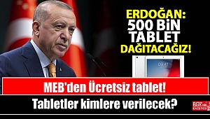 MEB'den ücretsiz tablet açıklaması