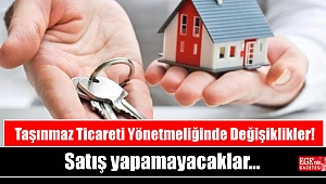 Taşınmaz Ticareti Yönetmeliğinde Değişiklikler