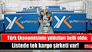 Türk Ekonomisinin yıldızları belli oldu: Listede tek kargo şirketi var
