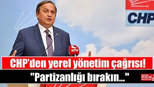 CHP’den yerel yönetim çağrısı