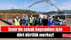 İzmir’de sokak hayvanları için dört dörtlük merkez