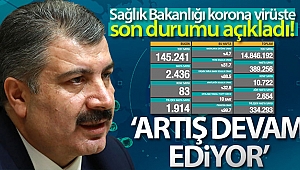 Son 24 saatte korona virüsten 83 kişi hayatını kaybetti