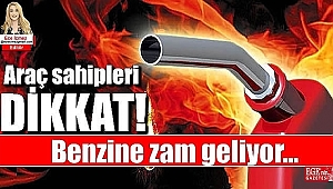 Araç sahiplerine kötü haber: Benzine zam geliyor