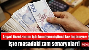 Asgari ücret zammı için komisyon üçüncü kez toplanıyor: İşte masadaki zam senaryoları