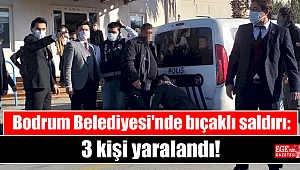 Bodrum Belediyesi'nde bıçaklı saldırı: 3 kişi yaralandı