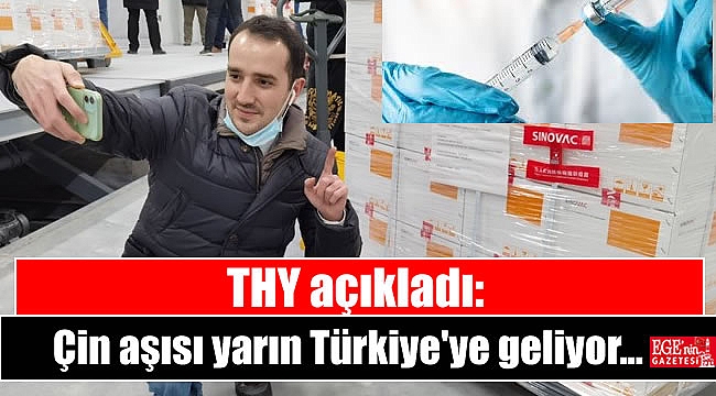Çin aşısı yarın Türkiye'ye geliyor : - 70 derecede saklanması gerekiyordu