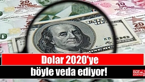 Dolar 2020'ye böyle veda ediyor