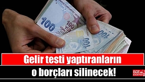 Gelir testi yaptıranların Genel Sağlık Sigortası borçları silinecek