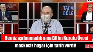 Henüz aşılanmadık ama Bilim Kurulu Üyesi maskesiz hayat için tarih verdi