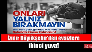 İzmir Büyükşehir'den evsizlere ikinci yuva