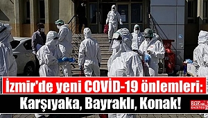 İzmir'de yeni COVİD-19 önlemleri: Karşıyaka, Bayraklı, Konak