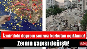 İzmir'deki deprem sonrası korkutan açıklama: Zemin yapısı değişti