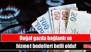 Milyonlarca aboneyi ilgilendiriyor: Doğal gazda bağlantı ve hizmet bedelleri belli oldu