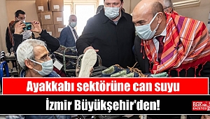 Ayakkabı sektörüne can suyu İzmir Büyükşehir'den