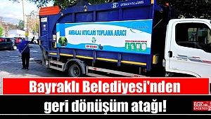 Bayraklı Belediyesi'nden geri dönüşüm atağı