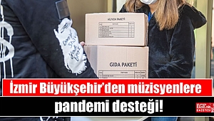 İzmir Büyükşehir’den müzisyenlere pandemi desteği