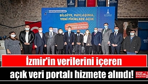 İzmir'in verilerini içeren açık veri portalı hizmete alındı