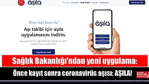 Sağlık Bakanlığı'ndan yeni uygulama: Önce kayıt sonra coronavirüs aşısı: AŞILA