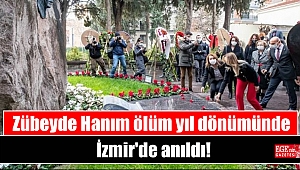 Zübeyde Hanım ölüm yıl dönümünde İzmir'de anıldı
