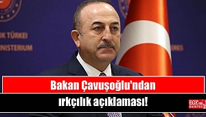 Bakan Çavuşoğlu'ndan ırkçılık açıklaması