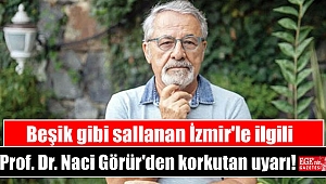 Beşik gibi sallanan İzmir'le ilgili Prof. Dr. Naci Görür'den korkutan uyarı