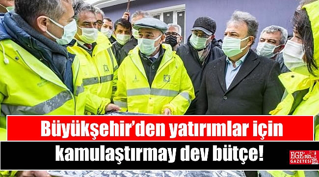 Büyükşehir’den yatırımlar için kamulaştırmaya dev bütçe