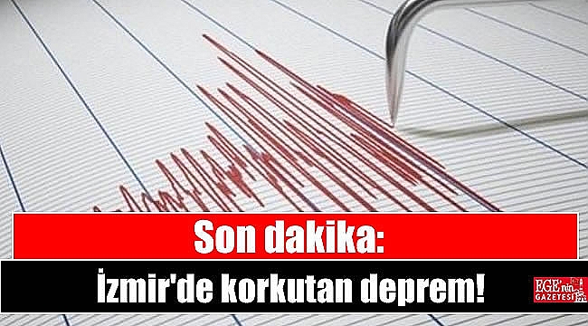 İzmir güne depremle uyandı! Kuşadası açıklarında meydana geldi