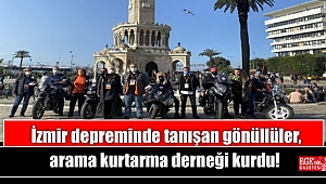 İzmir depreminde tanışan gönüllüler, arama kurtarma derneği kurdu
