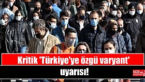 Kritik 'Türkiye'ye özgü varyant' uyarısı