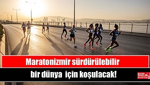 Maratonizmir sürdürülebilir bir dünya için koşulacak