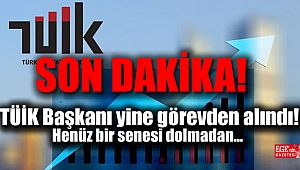 TÜİK Başkanı yine görevden alındı: Bir senesi dolmadan görevden alındı