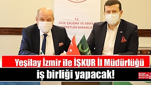 Yeşilay İzmir ile İŞKUR İl Müdürlüğü iş birliği yapacak
