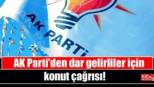 AK Parti'den dar gelirliler için konut çağrısı