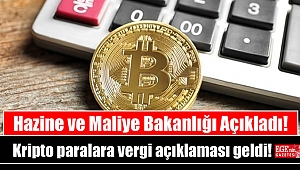 Hazine ve Maliye Bakanlığı Açıkladı! Kripto paralara vergi açıklaması geldi