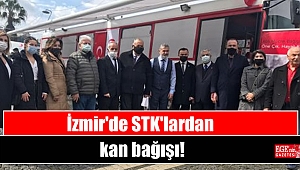 İzmir'de STK'lardan kan bağışı