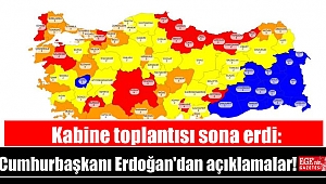 Kabine toplantısı sona erdi: Cumhurbaşkanı Erdoğan'dan açıklamalar