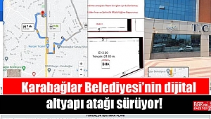 Karabağlar Belediyesi’nin dijital altyapı atağı sürüyor