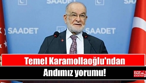 Karamollaoğlu'ndan Andımız yorumu