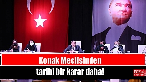 Konak Meclisinden tarihi bir karar daha