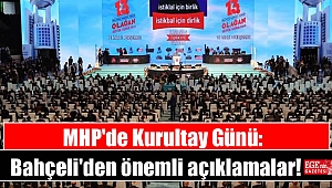 MHP'de Kurultay Günü: Bahçeli'den önemli açıklamalar