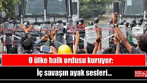 O ülke halk ordusu kuruyor: İç savaşın ayak sesleri